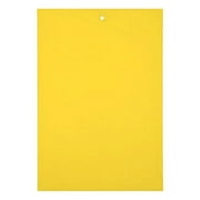 20-Pack Dual-Sided Yellow Sticky Traps for Flying Plant Insect Such as Fungus Gnats, Whiteflies, Aphids, Leafminers,Thrips - (6x8 Inches, Included 20pcs Twist Ties)